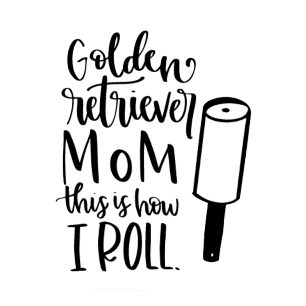 Golden Retriever Mom Funny Vinyl Graphic Auto Wall Laptop Decal‎ Animal Sticker